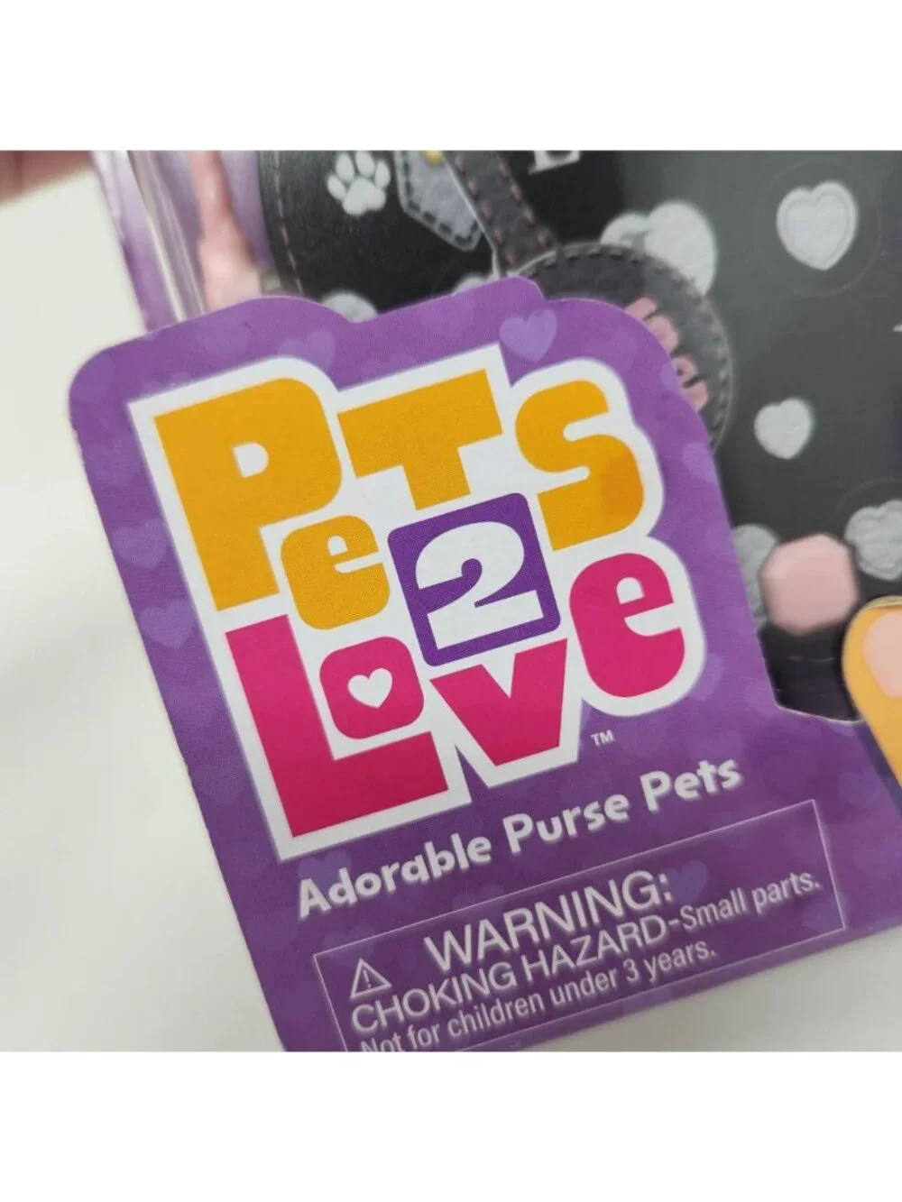 Pets 2 Love Louie the Dog Toy Pet with Heart-Shaped Animal Purse, Sealed